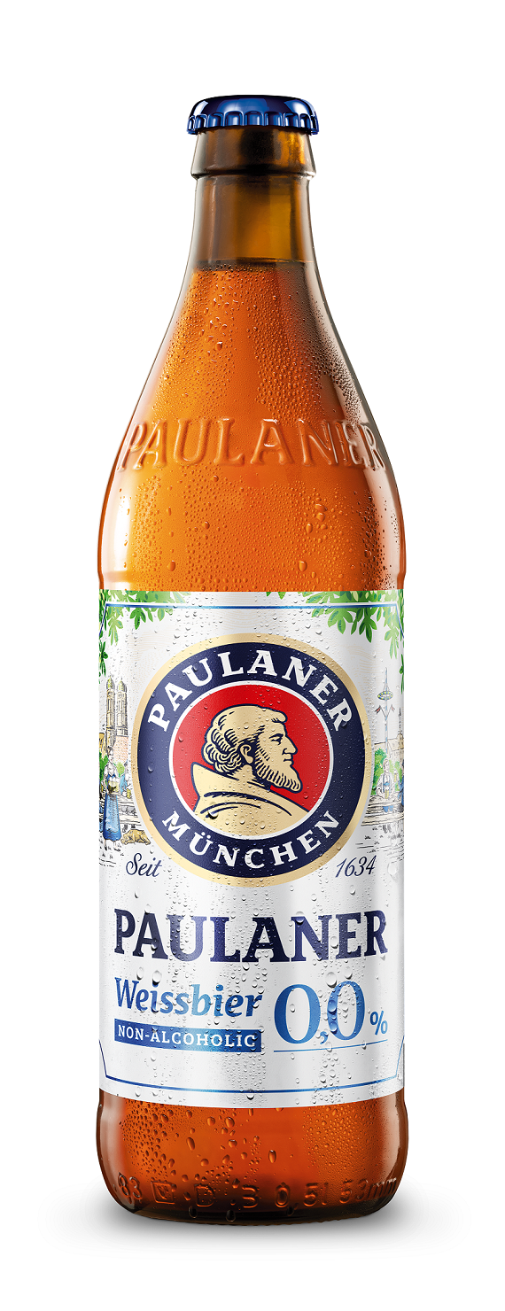 Paulaner Weissbier Non-Alcoholic       / Botella 500 ml 0 º