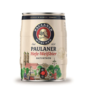 Paulaner Hefe-Weißbier                             /                                        Barril 5 Litros 5.5 º