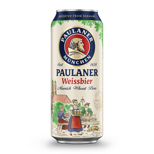 Paulaner Hefe-Weißbier                                             /    Lata 500 ml 5.5 º